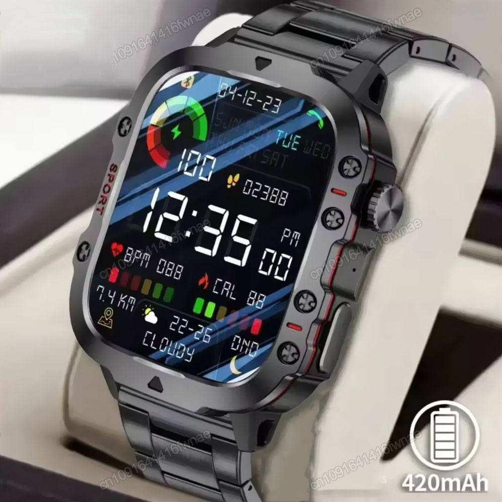 Phase Esports & Gaming Festival - 2026 Military Smartwatch GPS Men Flashlight