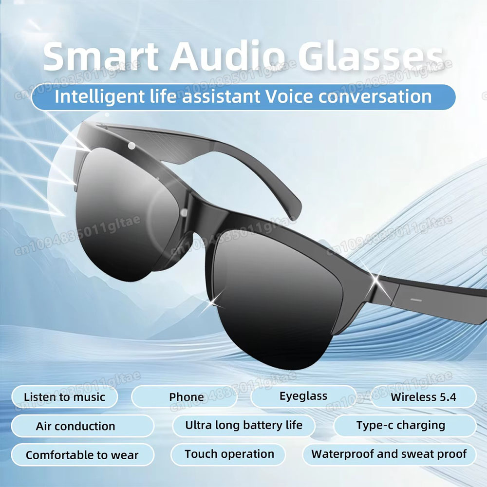 Esports Wireless Gaming Headset - New Camera Control Smart Glasses 2026