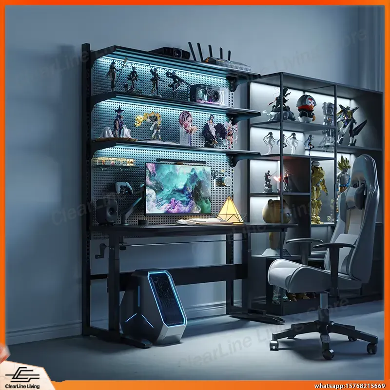 L Shaped Gaming Desk Ergonomic - Esports Gaming Monitor review and price