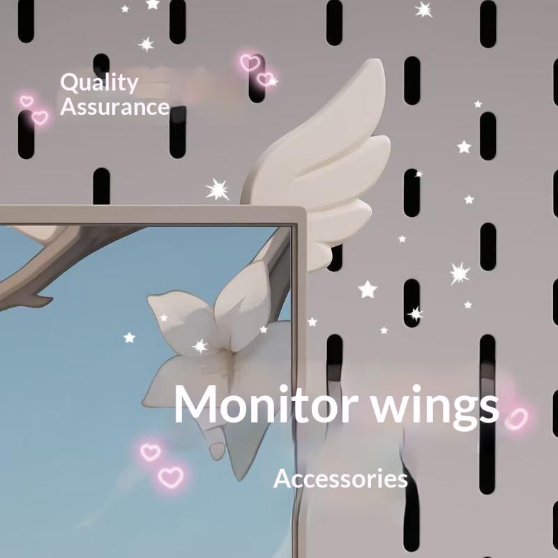 1Pair 3D Printed Monitor Wings - Esports Gaming Monitor review and price
