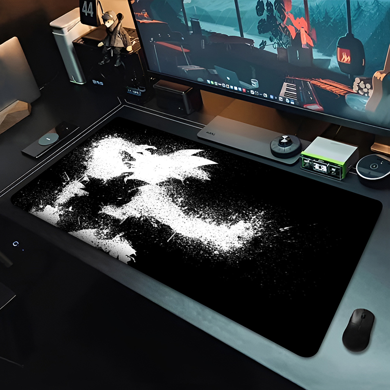 DBZ Black Anime Mouse Pad Drag - Esports Gaming Mice review and price