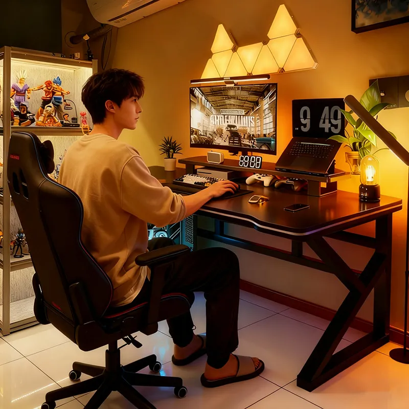 Black E-sports Style Computer  - Esports Gaming Houses review and price