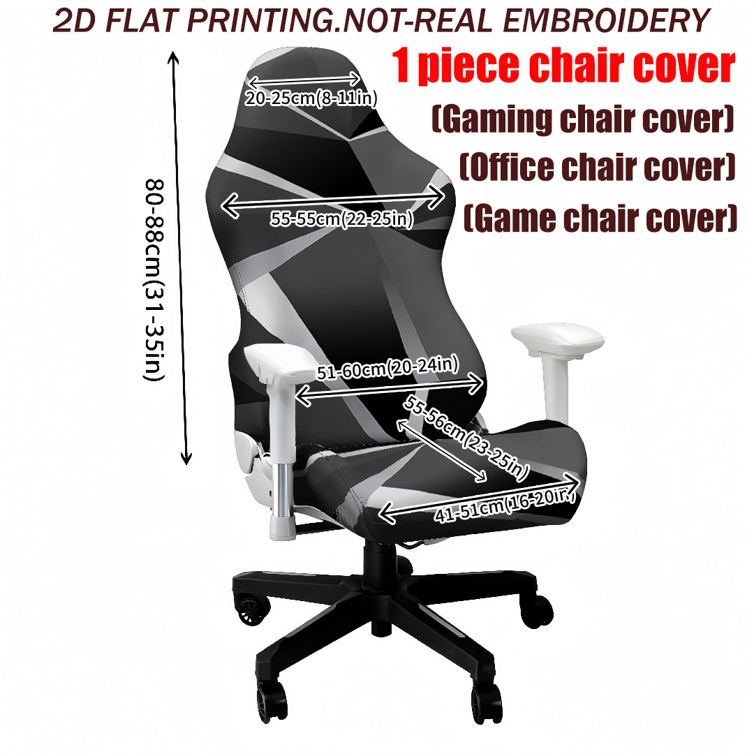 Black Grey Geometric Gaming Ch - Esports Gaming Chair review and price