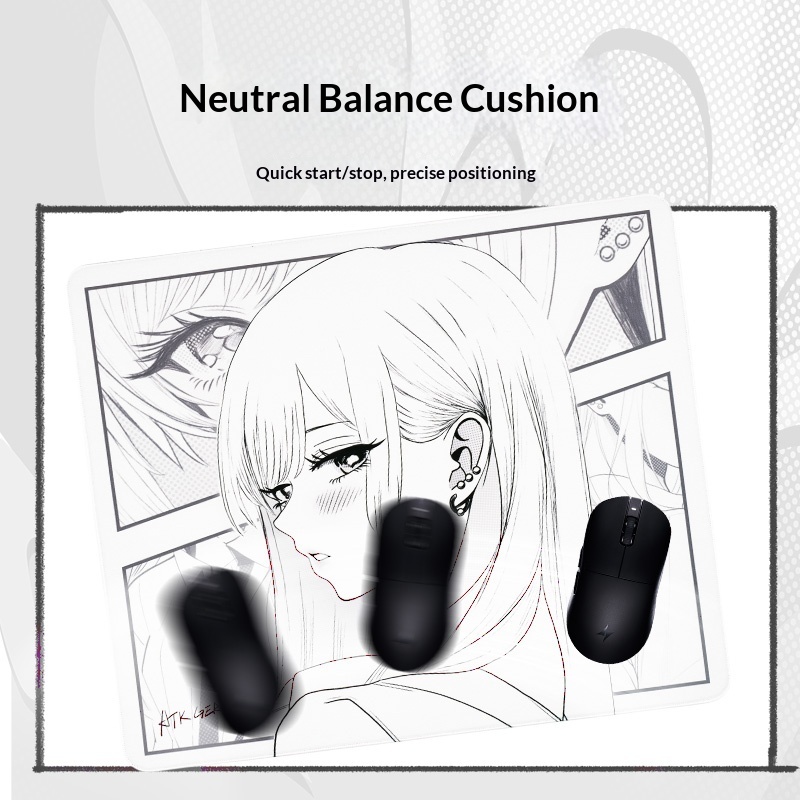 ATK Dream Anime Large Neutral  - Esports Gaming Mouse Pad review and price
