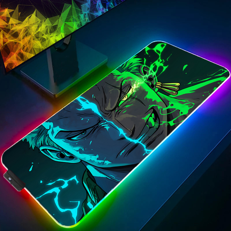 ONE PIECE Zoro Mouse Pad RGB G - Esports Gaming Mice review and price