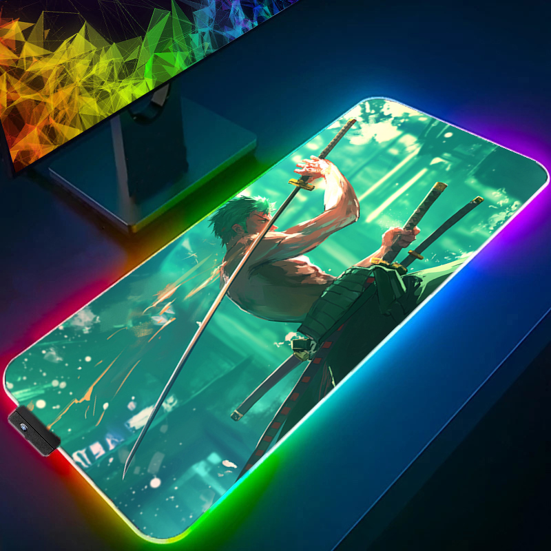 ONE PIECE Zoro Mouse Pad RGB G - Esports Gaming Mice review and price