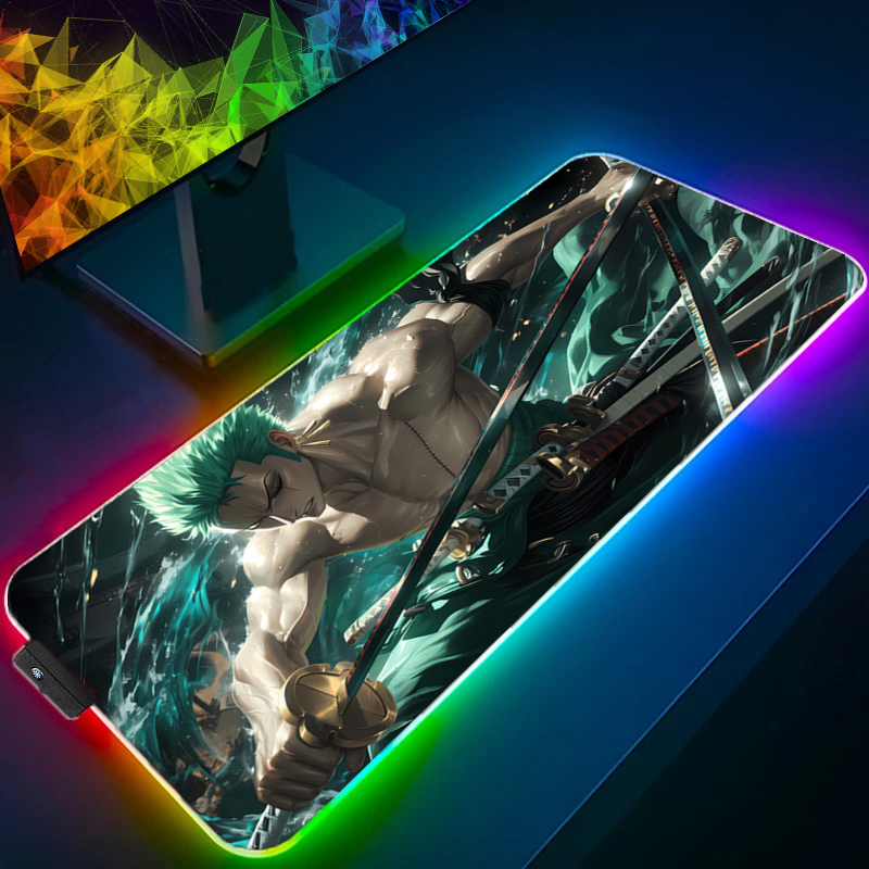 ONE PIECE Zoro Mouse Pad RGB G - Esports Gaming Mice review and price