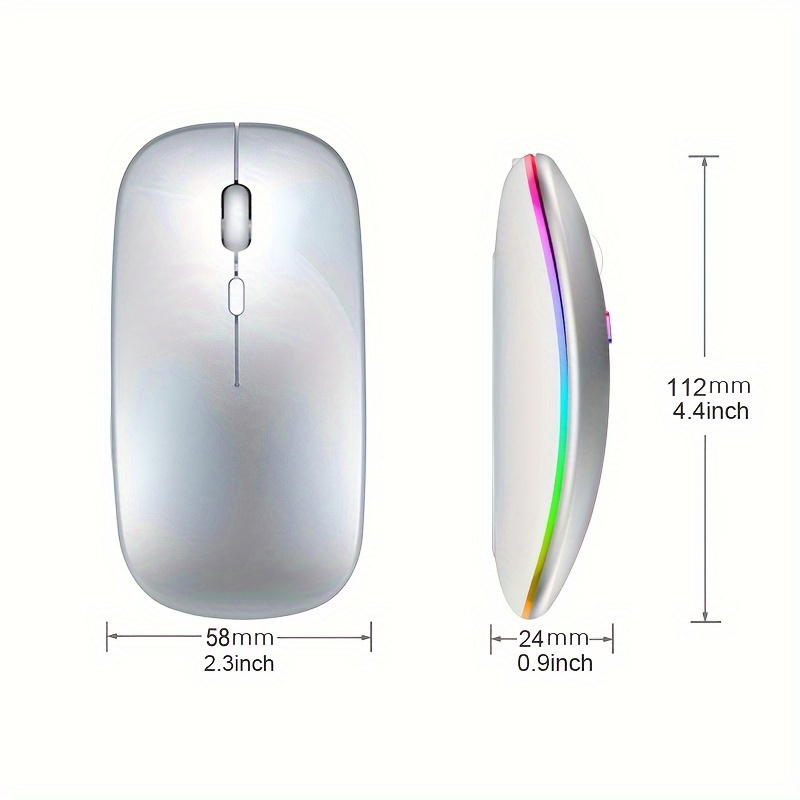 Wireless Mouse RGB Rechargeabl - Esports Gaming Mice review and price