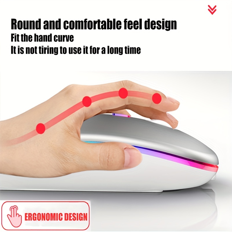 Wireless Mouse RGB Rechargeabl - Esports Gaming Mice review and price