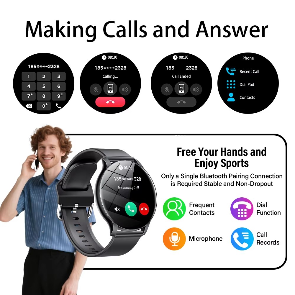 2025 New Smart Watch Heart Rat - Phase Esports & Gaming Festival review and price