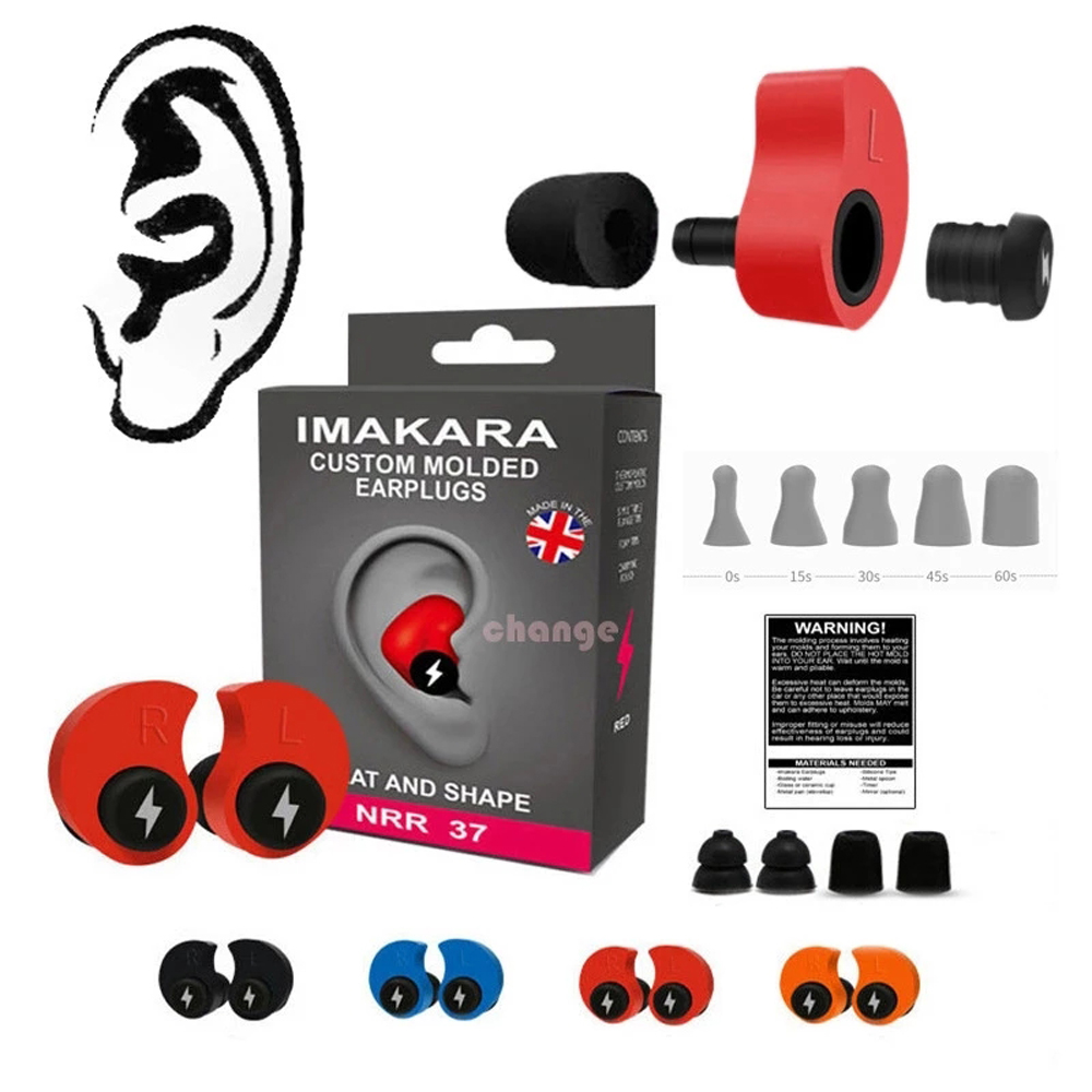 Sleep Silicone Ear Plugs Black - Sound Dampening Foam review and price