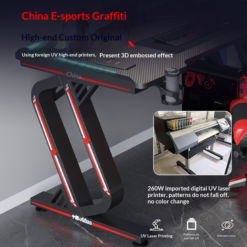 Double Student Computer Desk F - Esports Gaming Table review and price