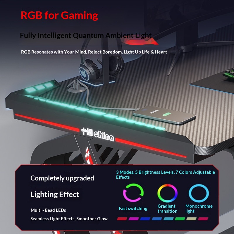 Double Student Computer Desk F - Esports Gaming Table review and price