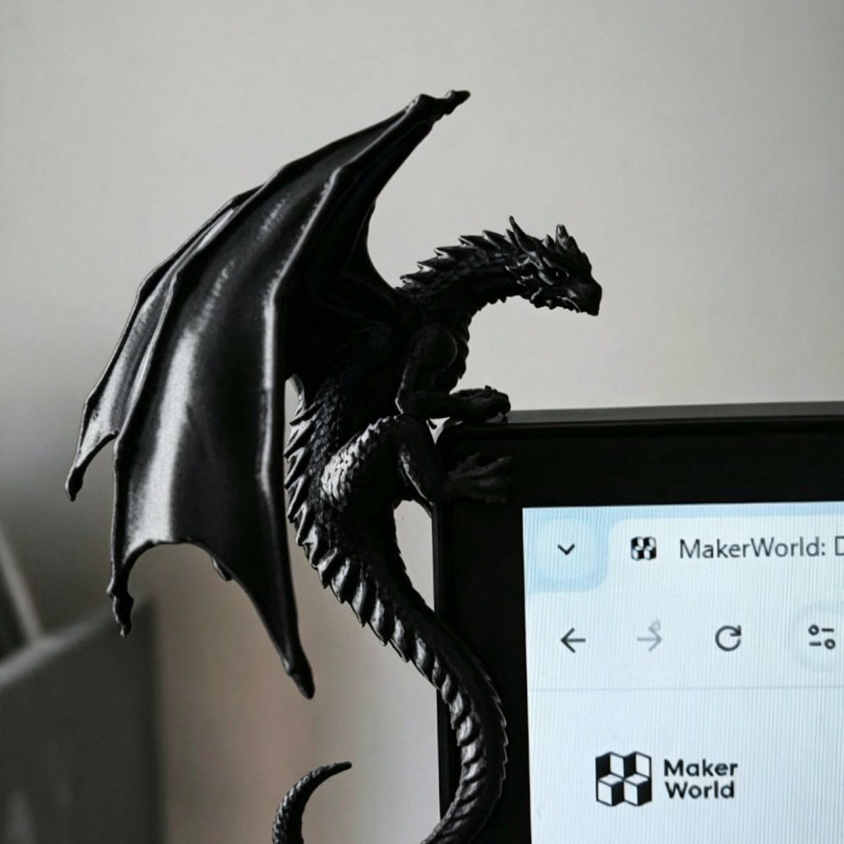 Cool Dragon Lying Figure Monit - Esports Gaming Monitor review and price