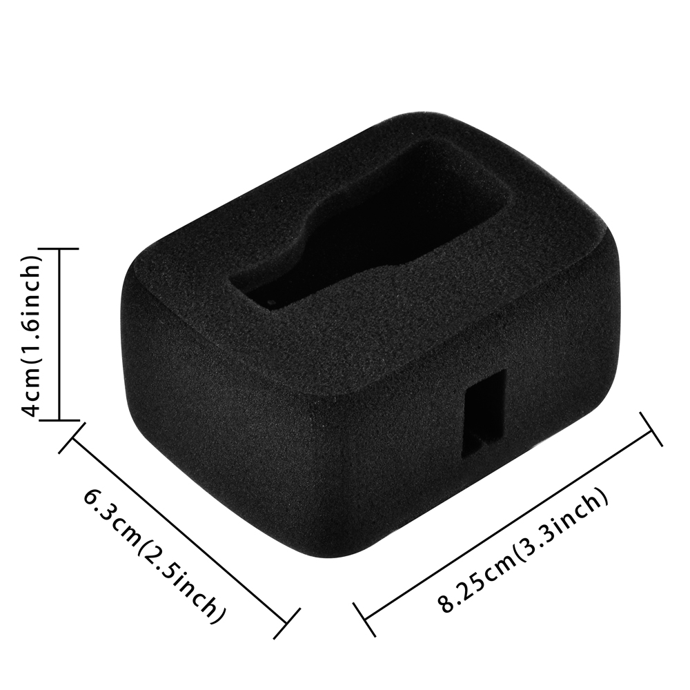Windslayer for GoPro Hero 8 Bl - Sound Dampening Foam review and price