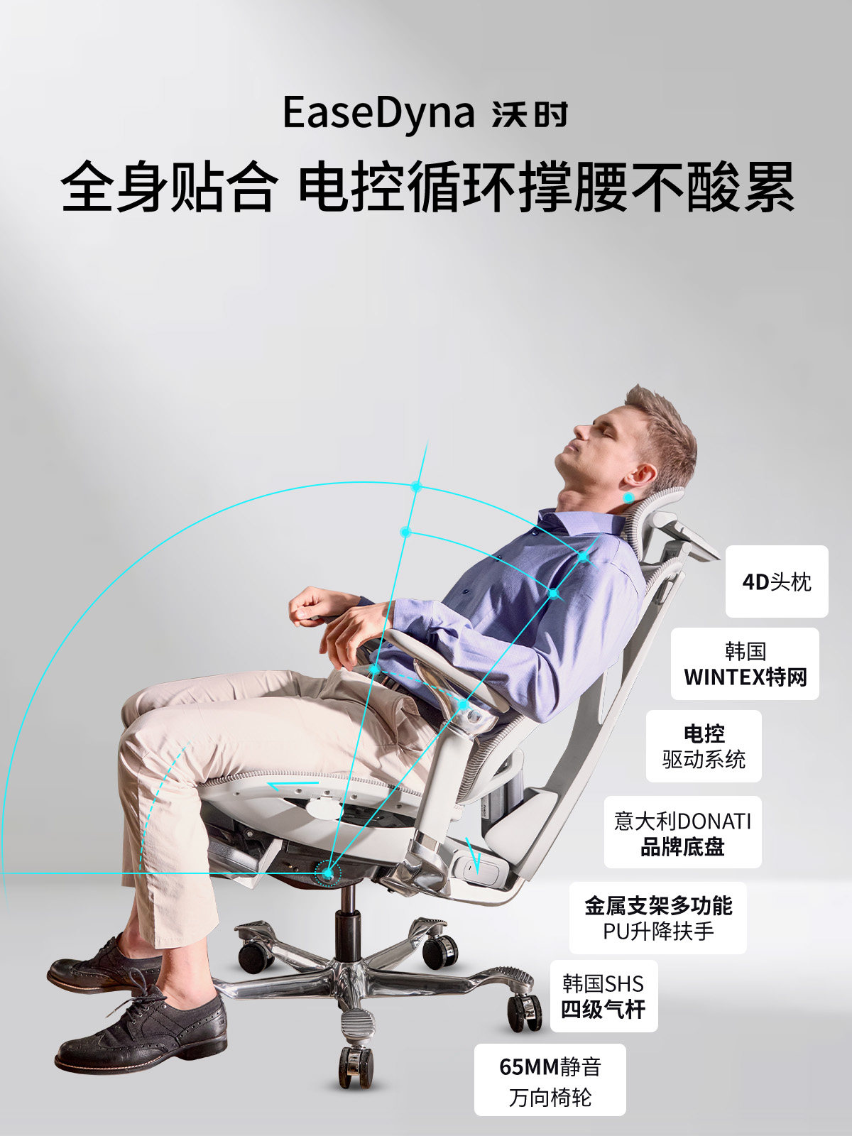 Ergonomic Office Chair with El - Esports Gaming Chair review and price